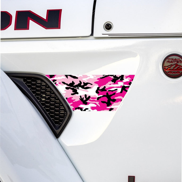 Fender Vent Decal Set | Camo - fits Wrangler JL & Gladiator JT