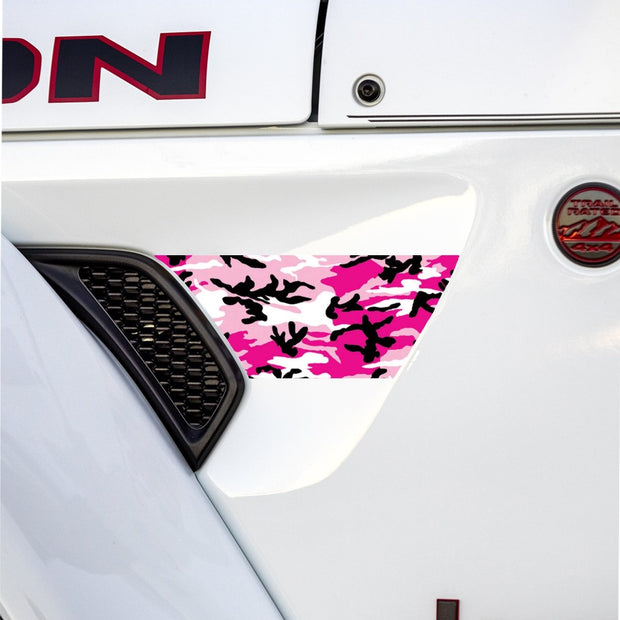 Fender Vent Decal Set | Camo - fits Wrangler JL & Gladiator JT