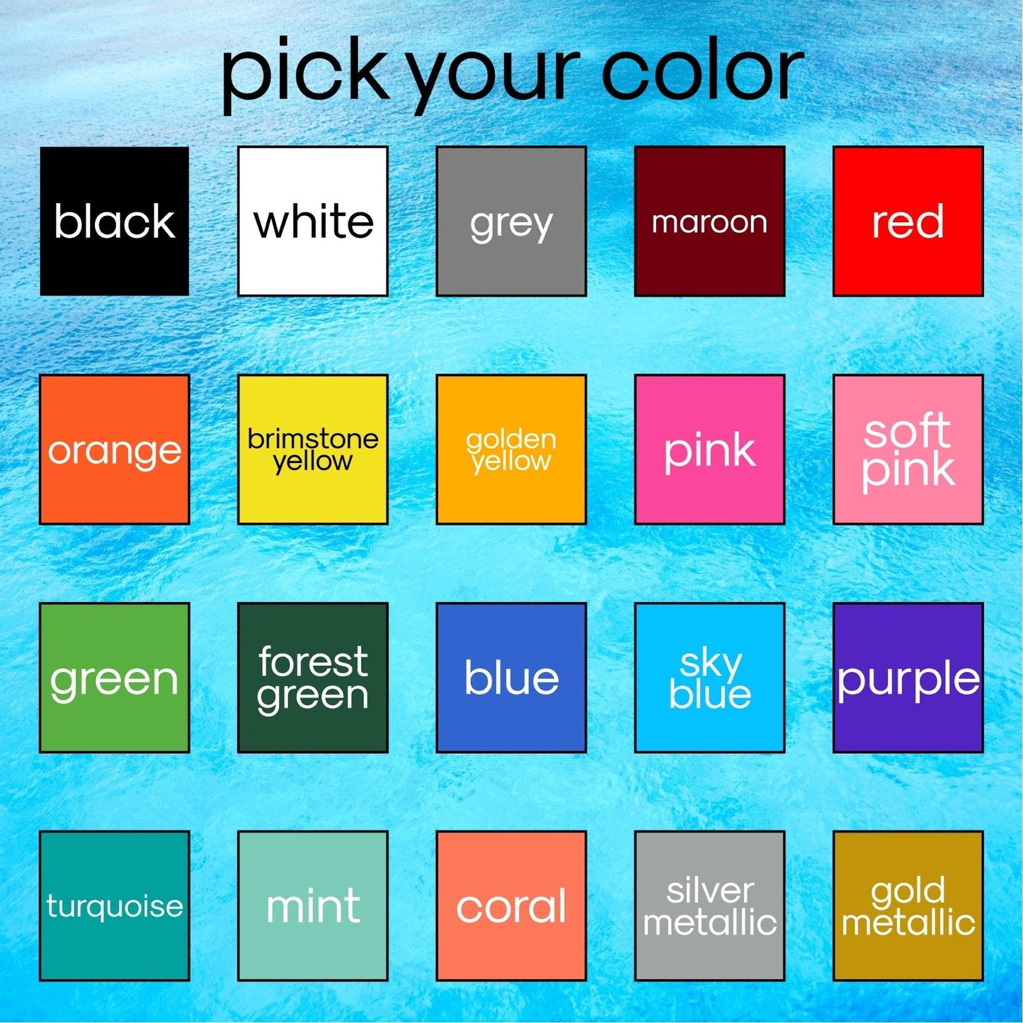 Jeep Gladiator Emblem Overlay Decal Set | Solid Colors