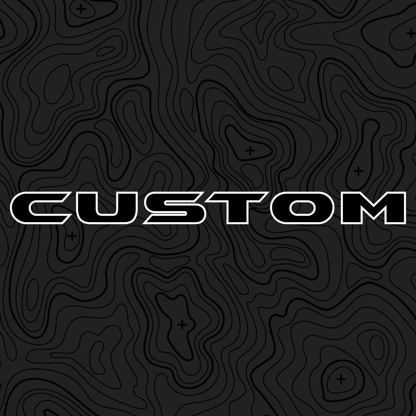 Hood Lettering | Set of 2