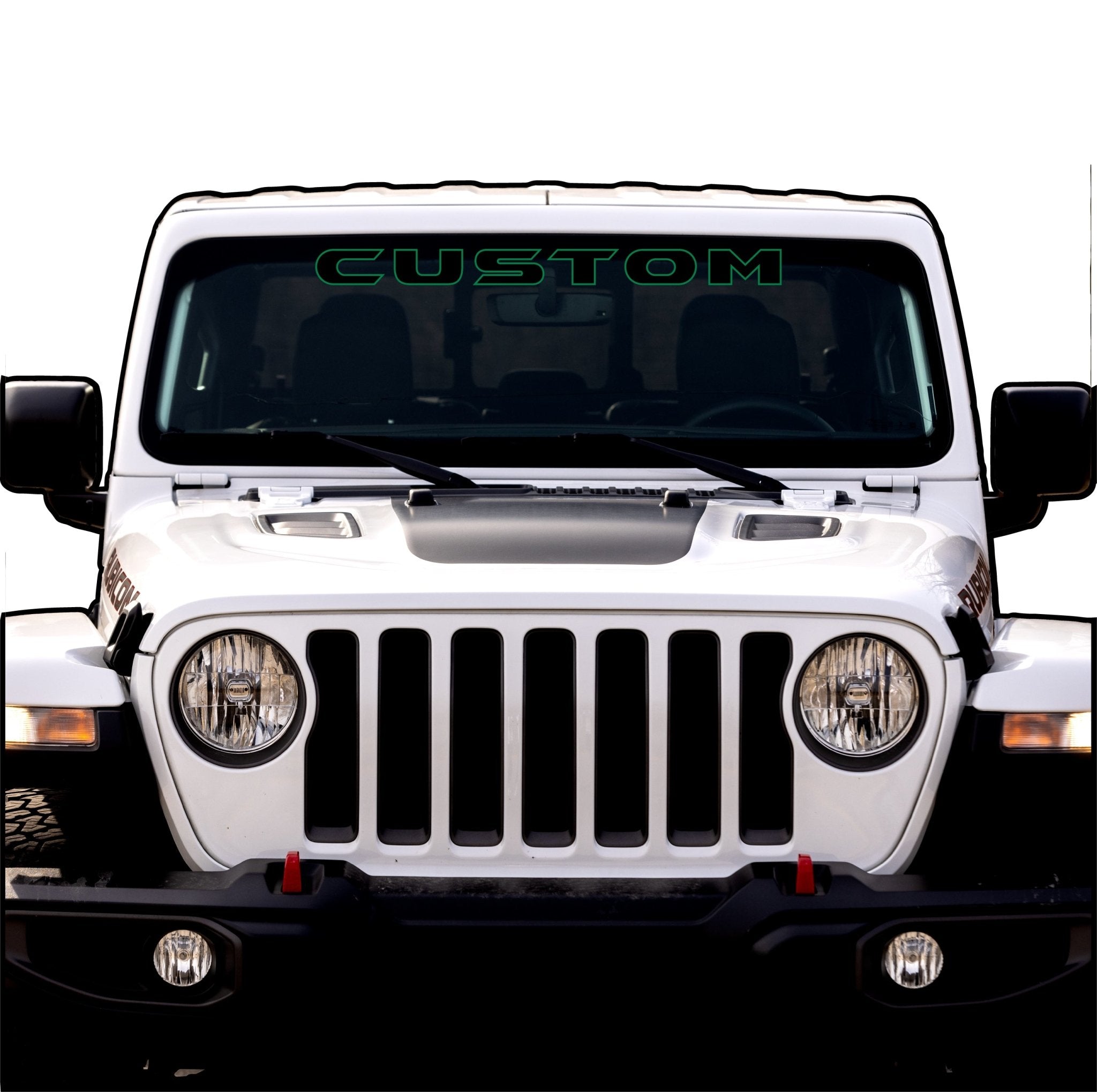 Windshield Lettering