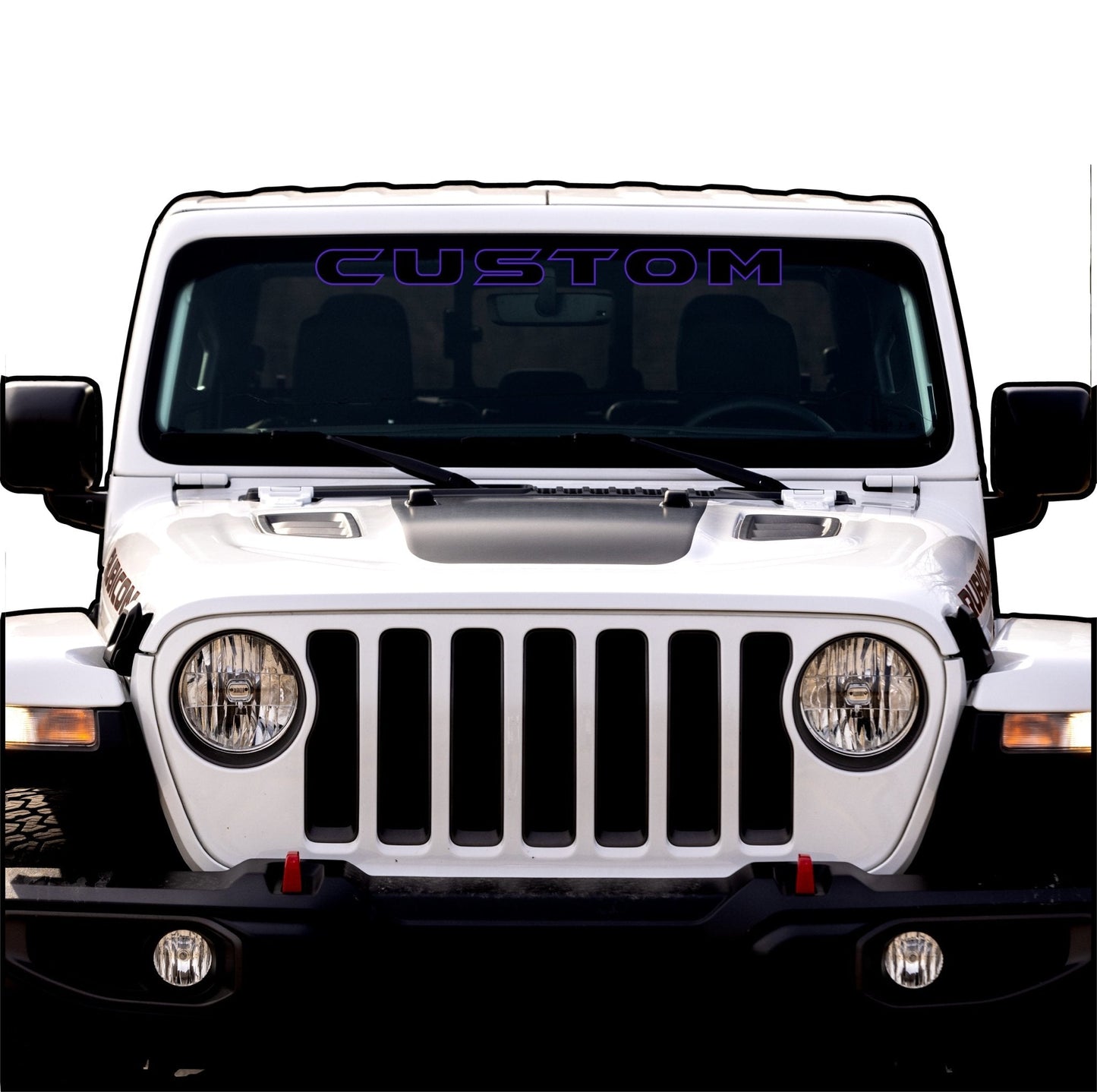 Windshield Lettering