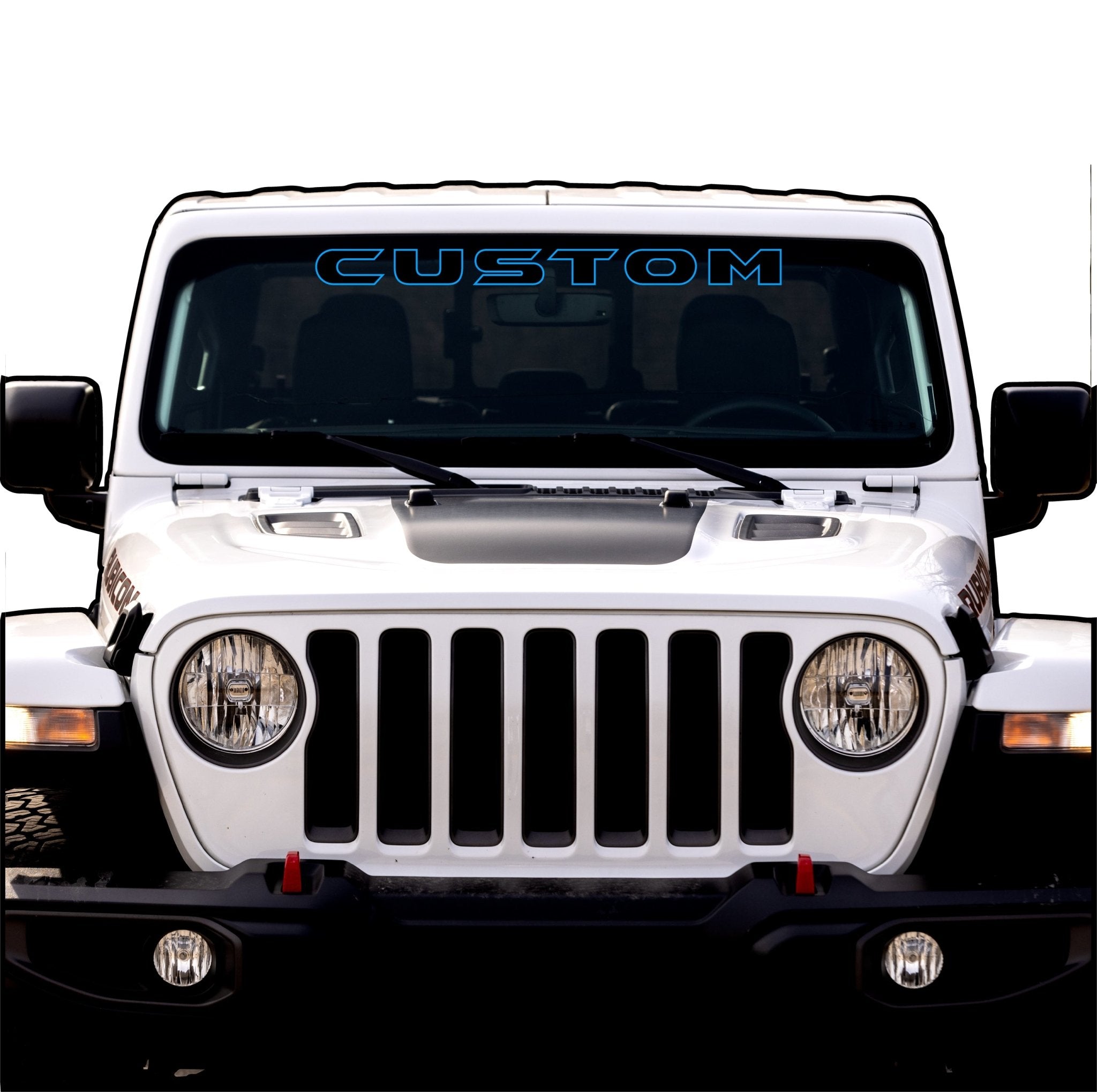 Windshield Lettering