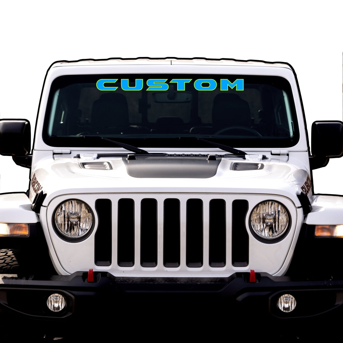 Windshield Lettering