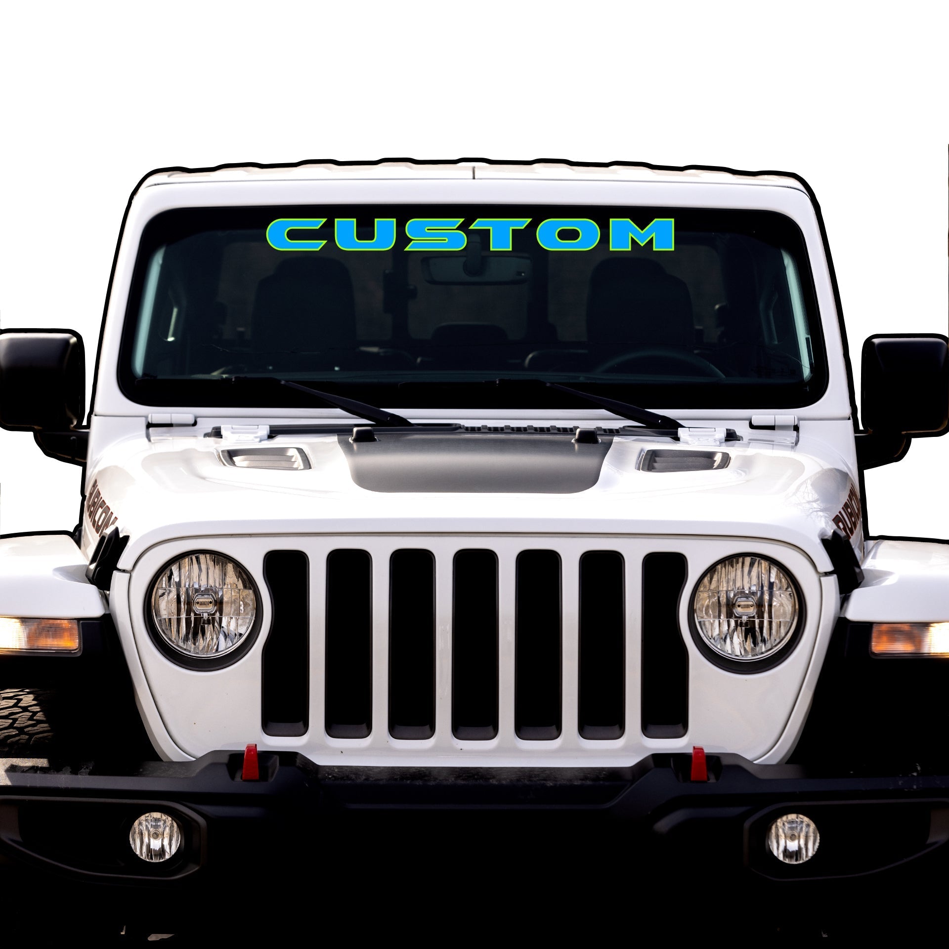 Windshield Lettering