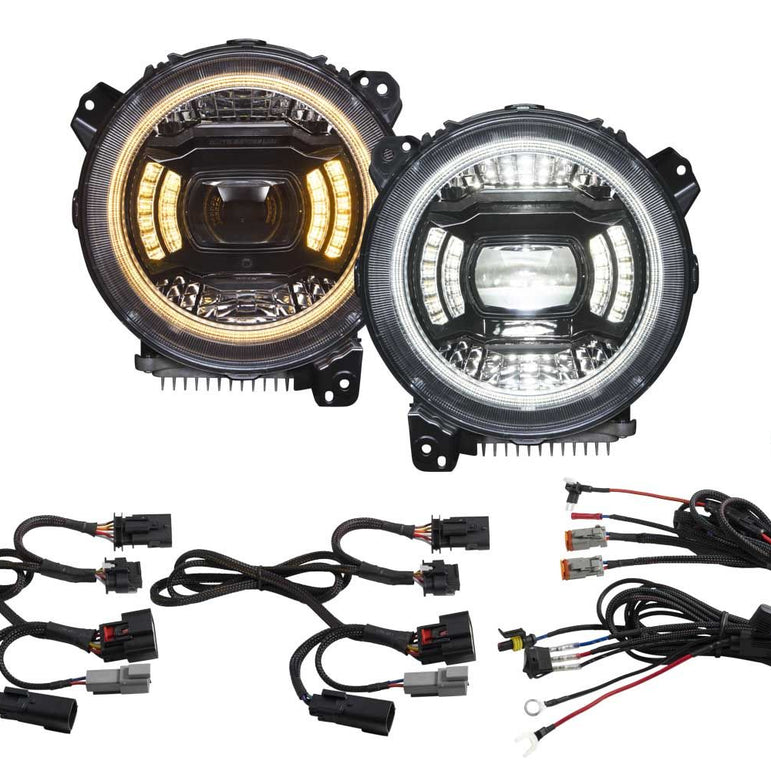[Diode Dynamics] Elite LED Headlights for 2020-2026 Jeep Gladiator