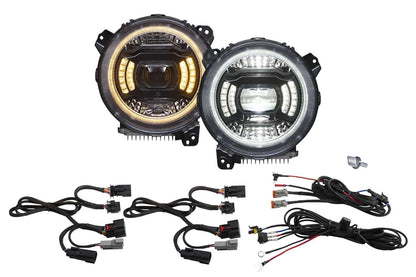 [Diode Dynamics] Elite LED Headlights for 2018-2026 Jeep JL Wrangler