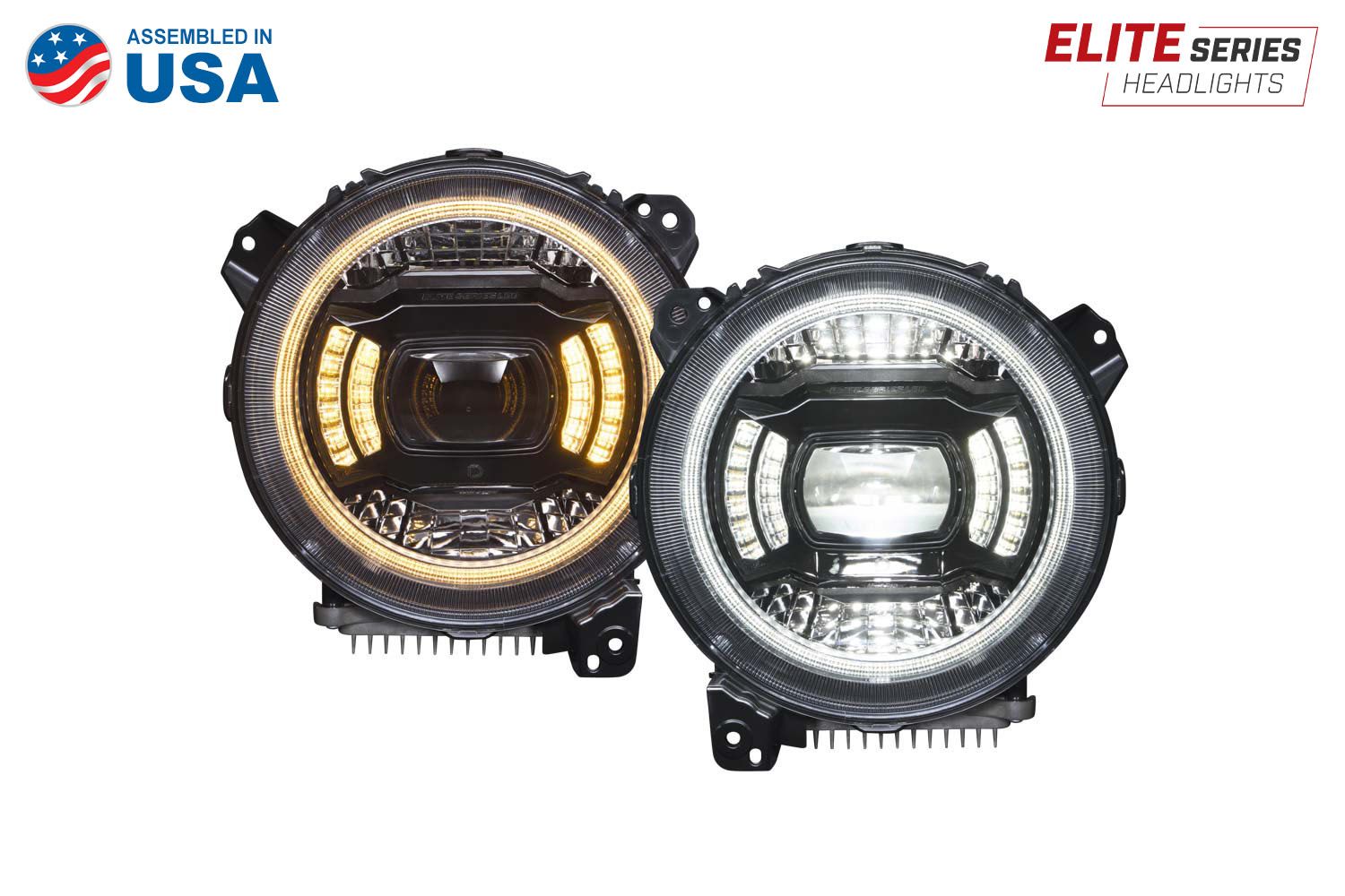 [Diode Dynamics] Elite LED Headlights for 2020-2026 Jeep Gladiator