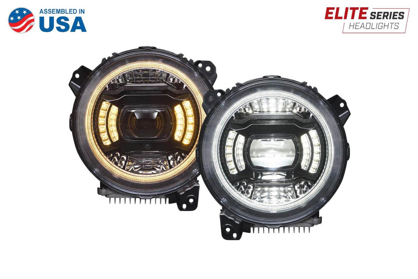 [Diode Dynamics] Elite LED Headlights for 2018-2026 Jeep JL Wrangler