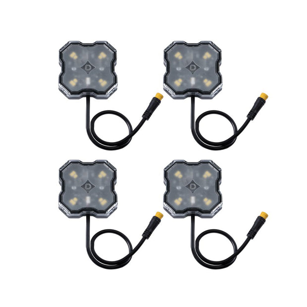 [Diode Dynamics] Stage Series Single-Color LED Rock Light Kit (4-pack)