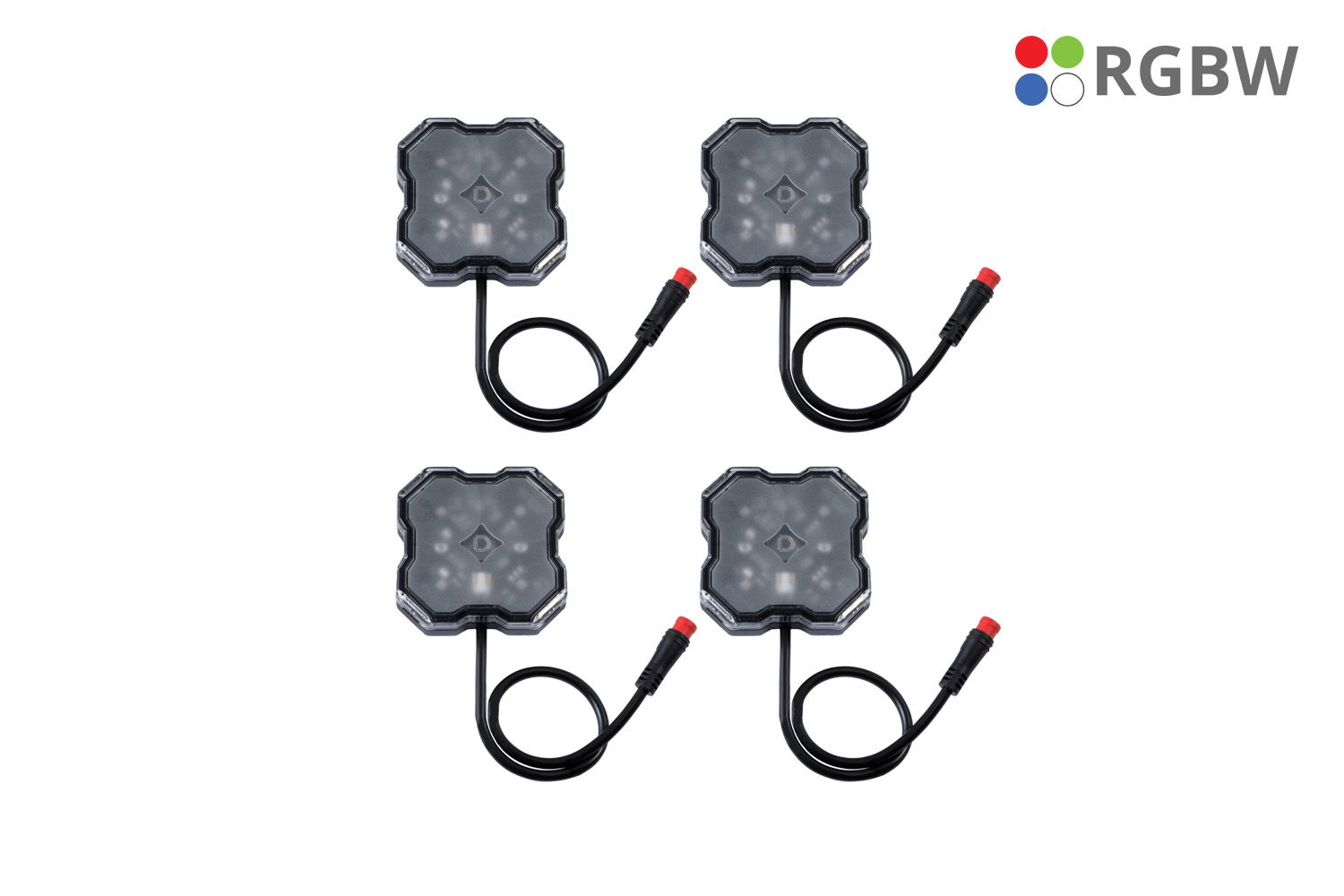 [Diode Dynamics] Stage Series RGBW LED Rock Light Kit (4-pack) – Yotto ...