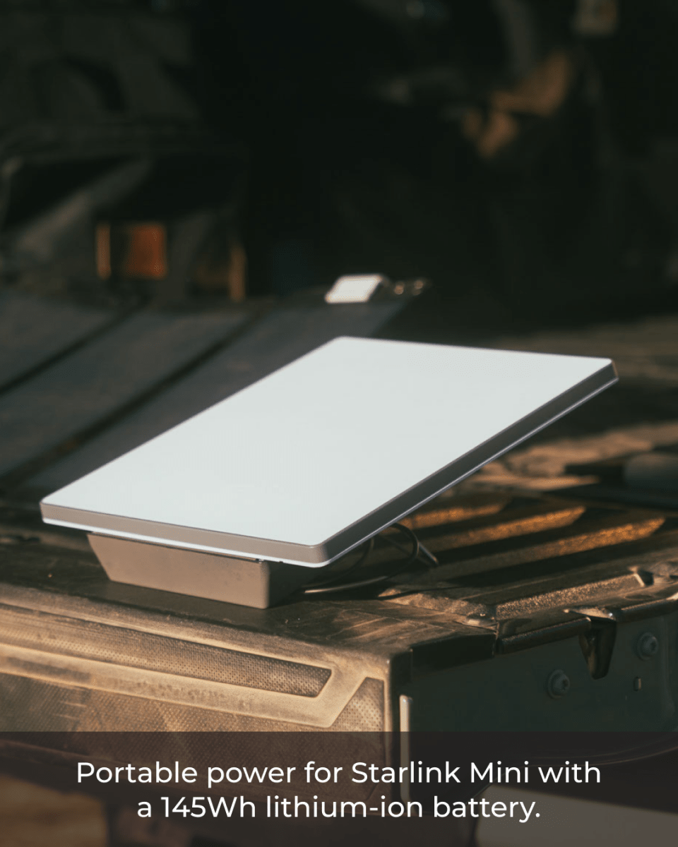 Starlink Mini Battery Pack — AMPak 145 Portable Power Base