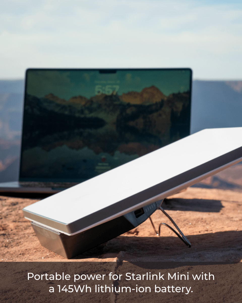 Starlink Mini Battery Pack — AMPak 145 Portable Power Base