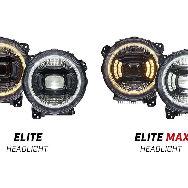 [Diode Dynamics] Elite LED Headlights for 2018-2026 Jeep JL Wrangler