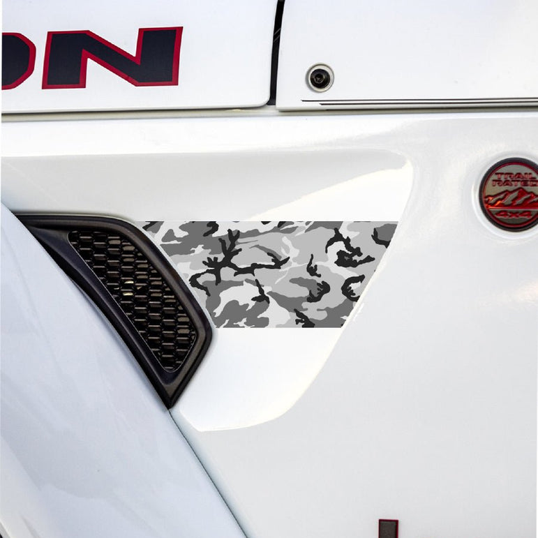 Fender Vent Decal Set | American Flag - fits Wrangler JL & Gladiator JT