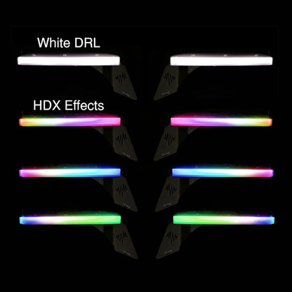 Jeep JL/JT RGB/HDX DRL Fender Chop Kit w/Sequential Turns Side Markers