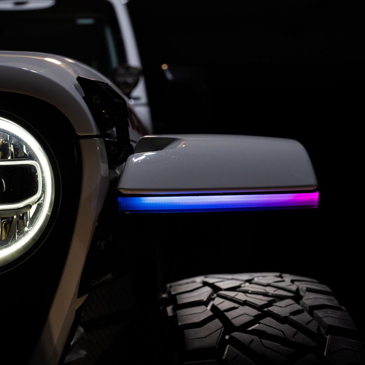 Jeep JL/JT RGB/HDX DRL Fender Chop Kit w/Sequential Turns Side