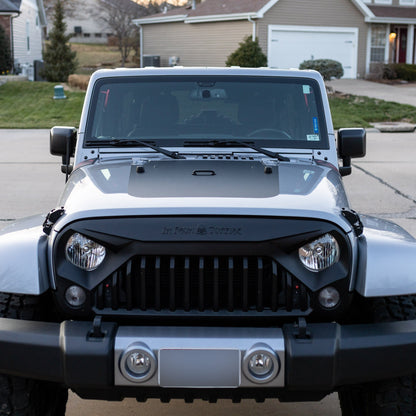 Hood Graphic for Wrangler JK | Matte Black