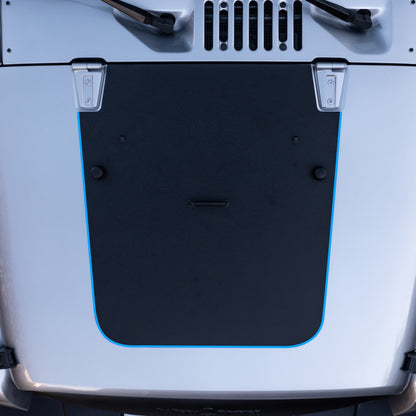 Hood Graphic for Wrangler JK | Matte Black
