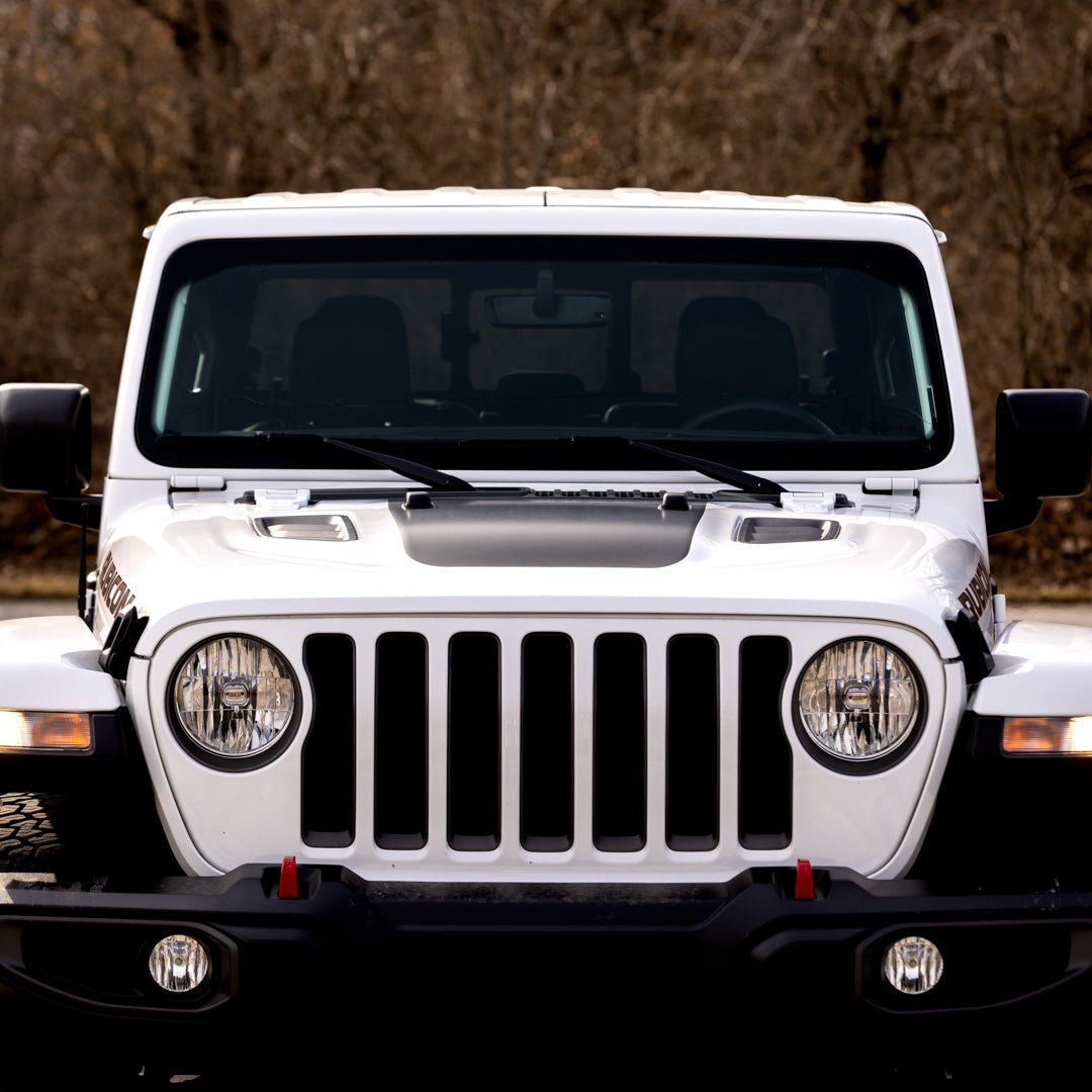 Hood Graphic for RUBICON | Matte Black - fits Wrangler JL & Gladiator JT