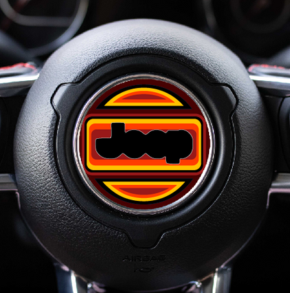 Steering Wheel Decals for Jeep | Concept-Inspired Interior Mods