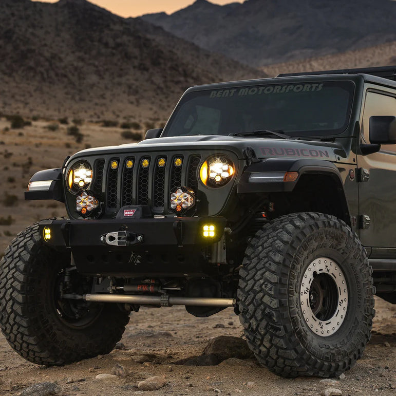 [Baja Designs] DOT LP6 LED Headlight Kit - Jeep 2018-2025 Wrangler JL; Gladiator JT