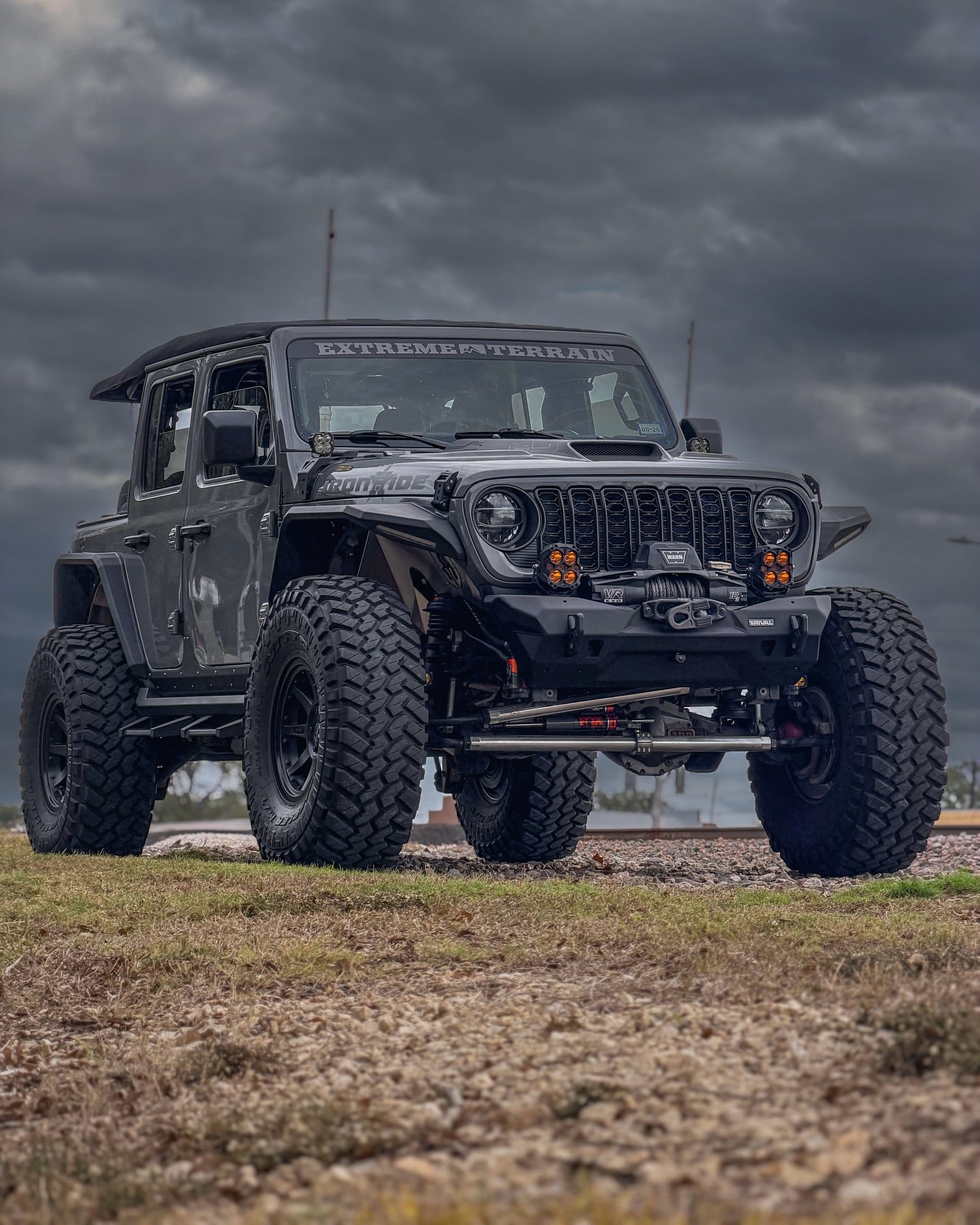 OEM Color Matched Front Grille for Wrangler JL/Gladiator JT 18-25