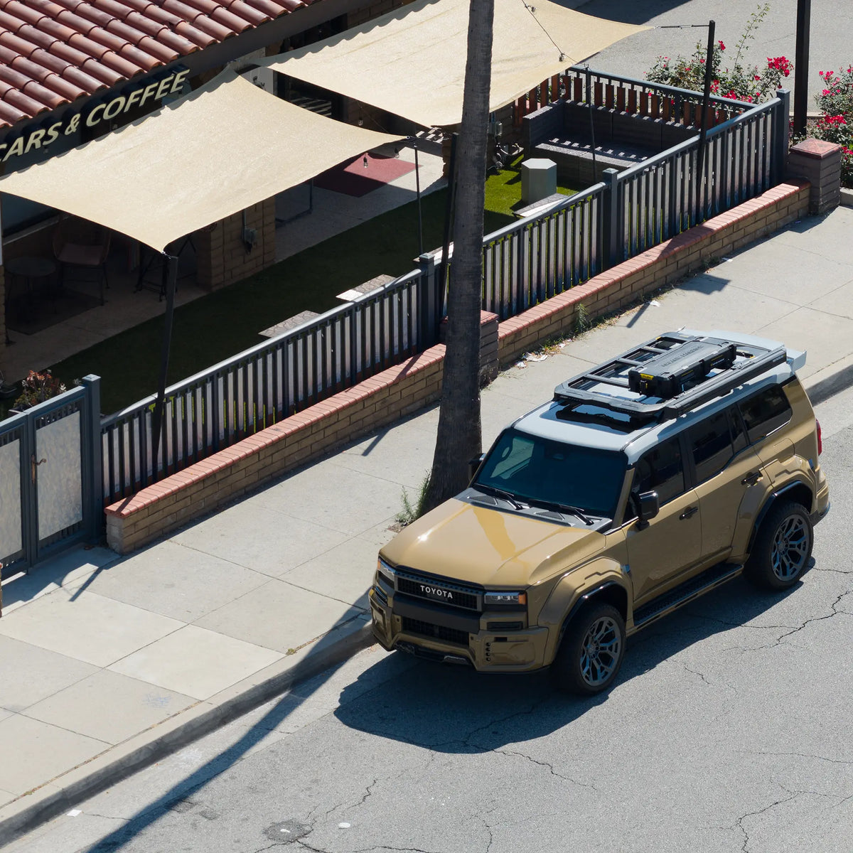 Toyota Land Cruiser 250 M'LinkX Roof Rack Platform ( 3/4-Length /With OEM Rails )