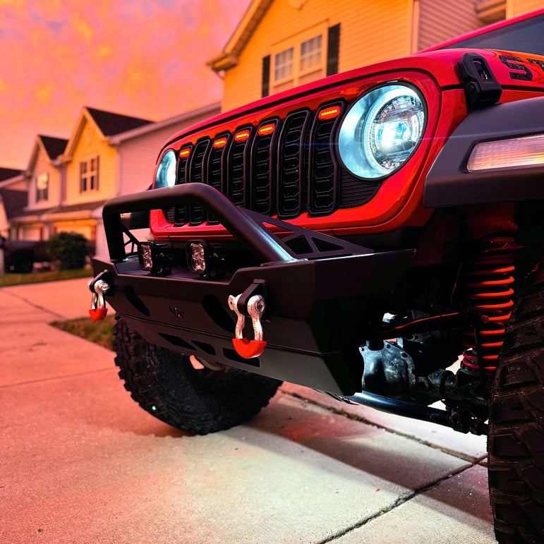 Prerunner Amber/RGB Grille Lights for 24-25 JL JT Grille