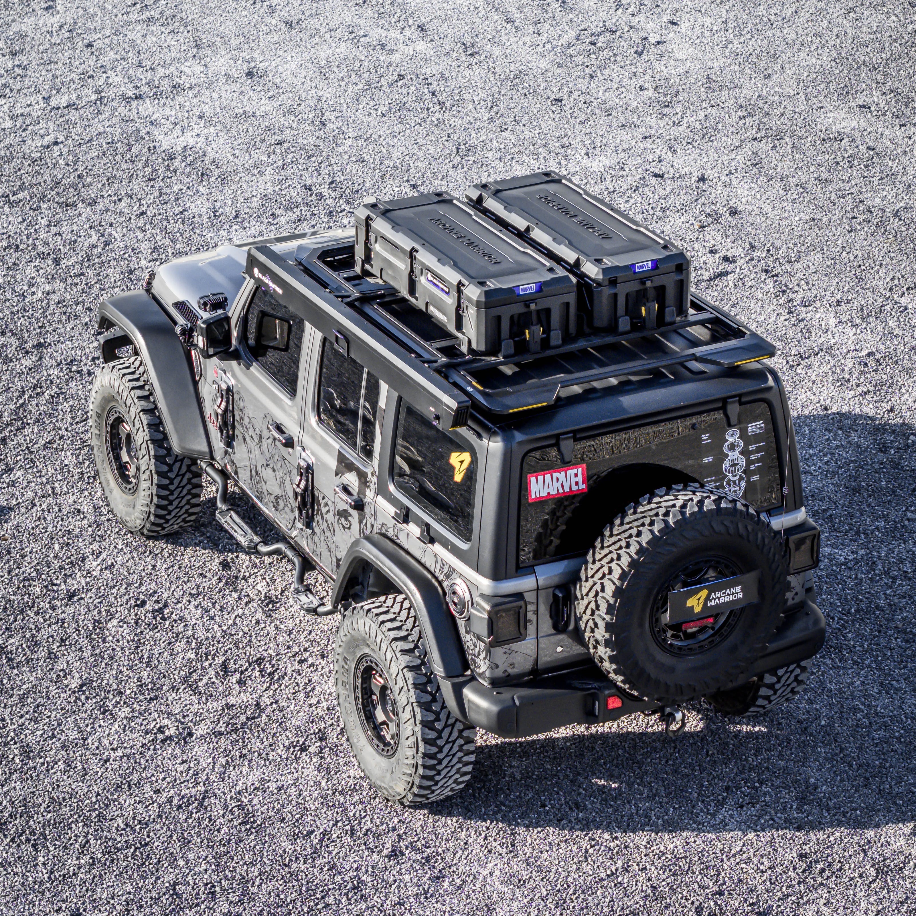 Jeep Wrangler JL M'LinkX Roof Rack Platform