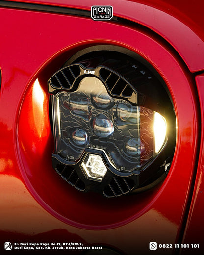 [Baja Designs] DOT LP6 LED Headlight Kit - Jeep 2018-2025 Wrangler JL; Gladiator JT