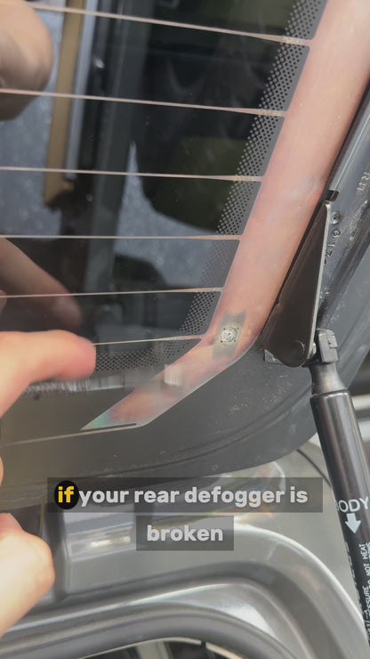 Rear Window Defogger Cover for Jeep Wrangler JL