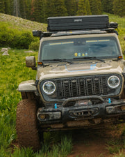 Willys-Style Two-Tone Grille fits Jeep Wrangler JL/ Gladiator JT