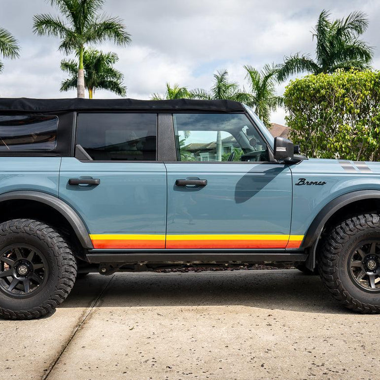 Retro Vintage Lower Door Protection - 2021+ Bronco
