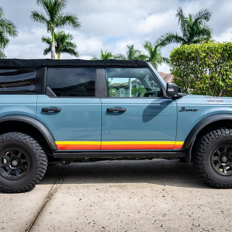 Retro Vintage Lower Door Protection - 2021+ Bronco