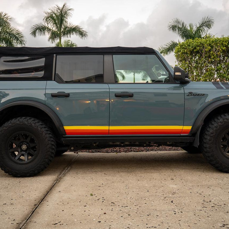 Retro Vintage Lower Door Protection - 2021+ Bronco