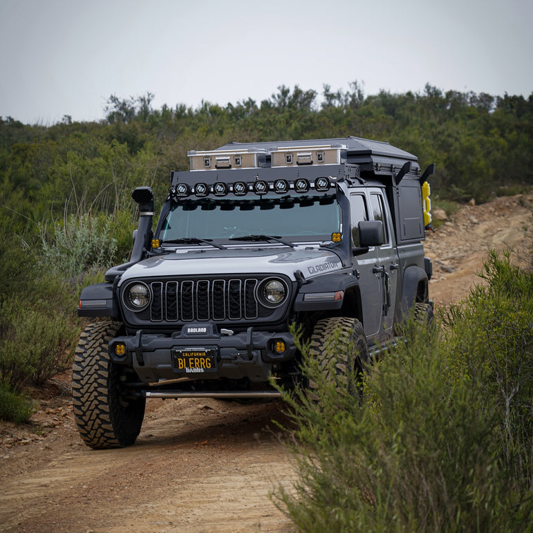Satin Black Painted- Refreshed Style fits Wrangler JL/ Gladiator JT *Paintable