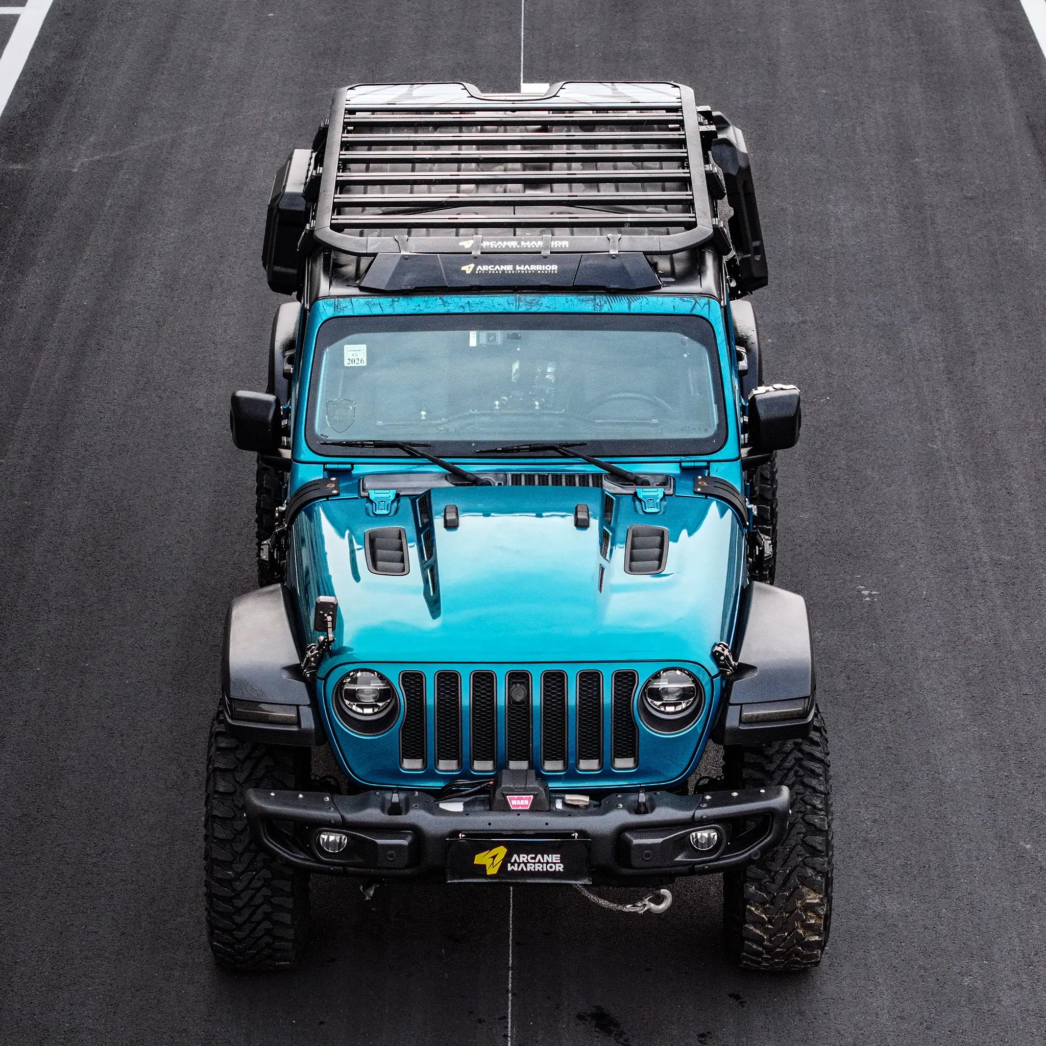 JEEP Wrangler JL STORM Roof Rack Short Version