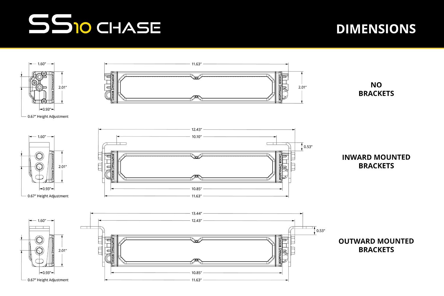 [Diode Dynamics] SS10 LED Chase Light - Preorder