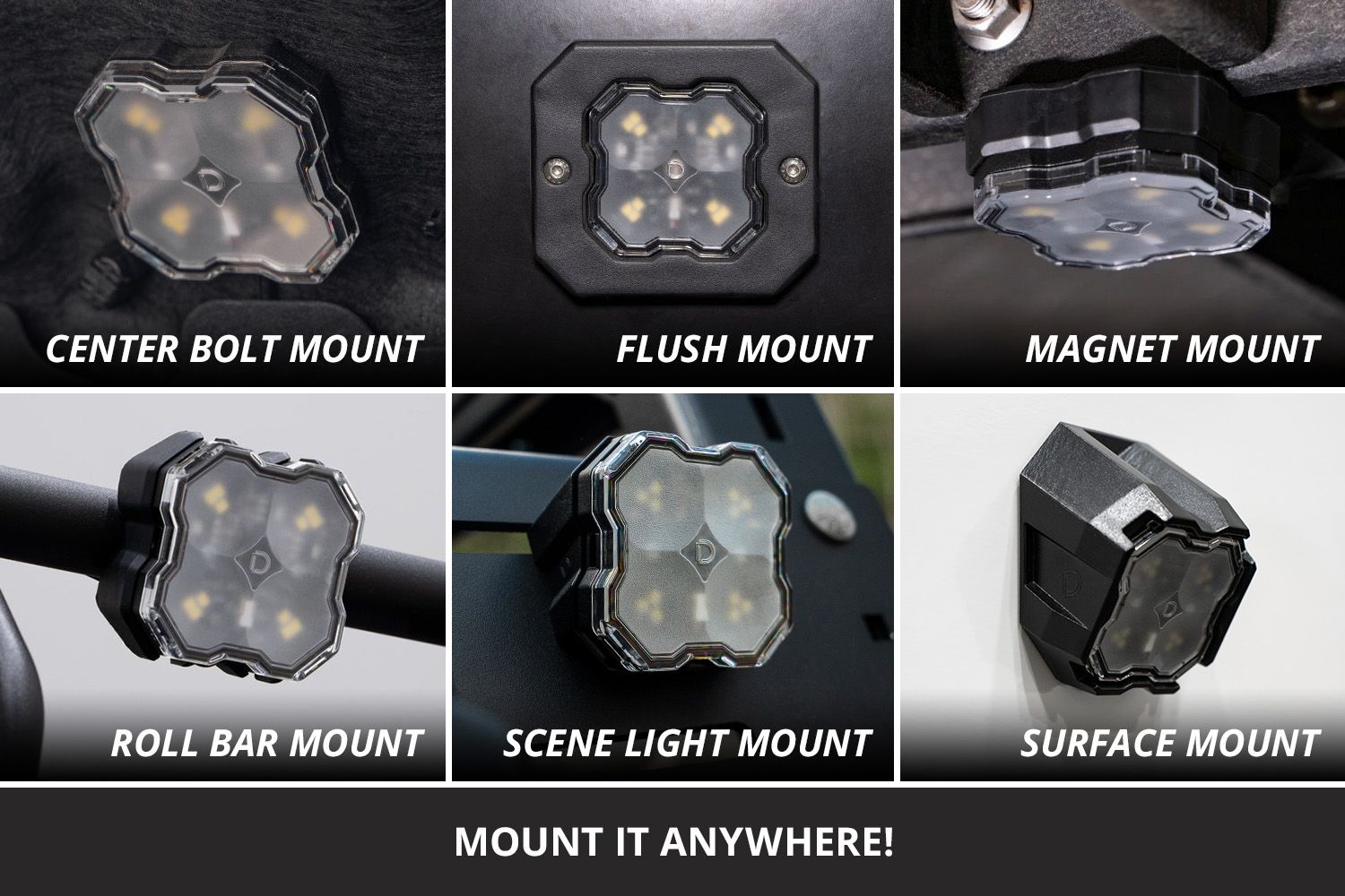 [Diode Dynamics] Stage Series LED Rock Light (one)