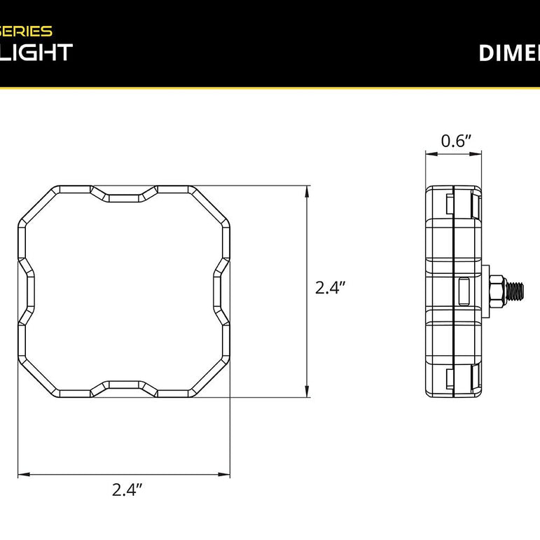 [Diode Dynamics] Stage Series LED Rock Light (one)
