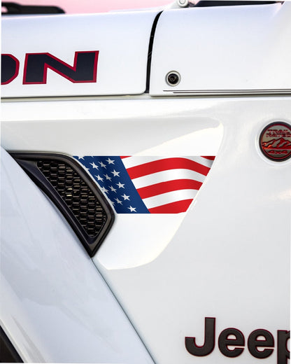 Fender Vent Decal Set | State Flag - fits Wrangler JL & Gladiator JT