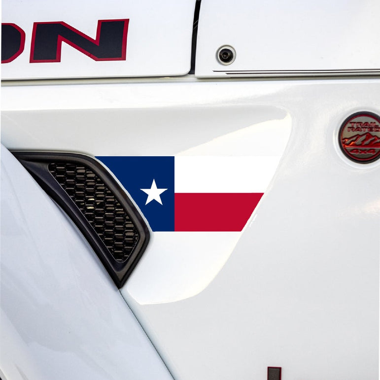 Fender Vent Decal Set | State Flag - fits Wrangler JL & Gladiator JT