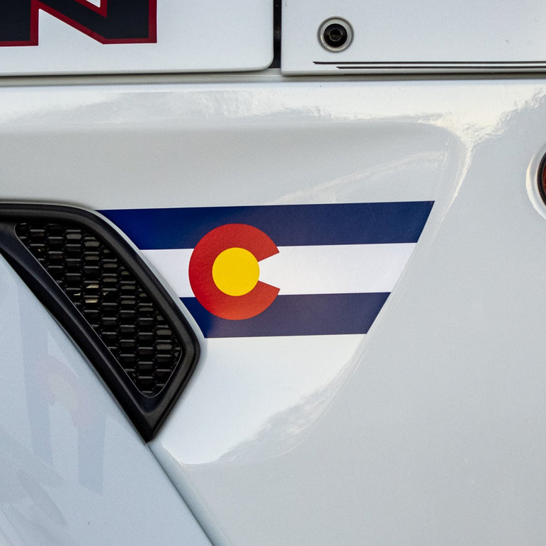 Fender Vent Decal Set | State Flag - fits Wrangler JL & Gladiator JT