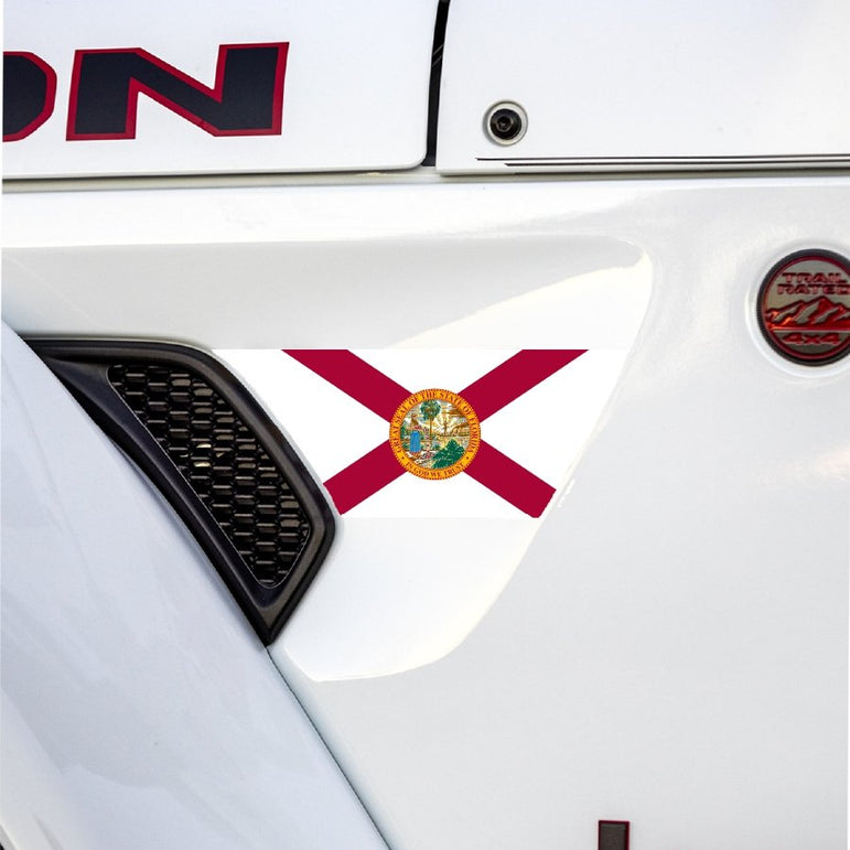 Fender Vent Decal Set | State Flag - fits Wrangler JL & Gladiator JT