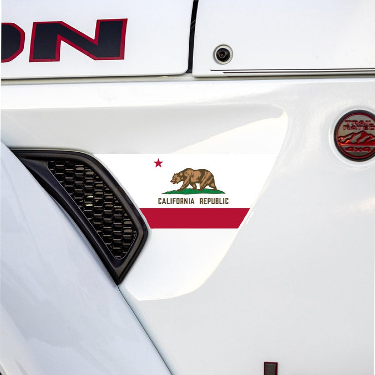 Fender Vent Decal Set | State Flag - fits Wrangler JL & Gladiator JT