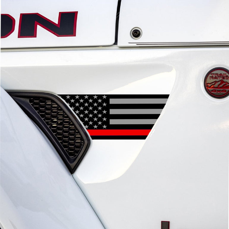 Fender Vent Decal Set | State Flag - fits Wrangler JL & Gladiator JT
