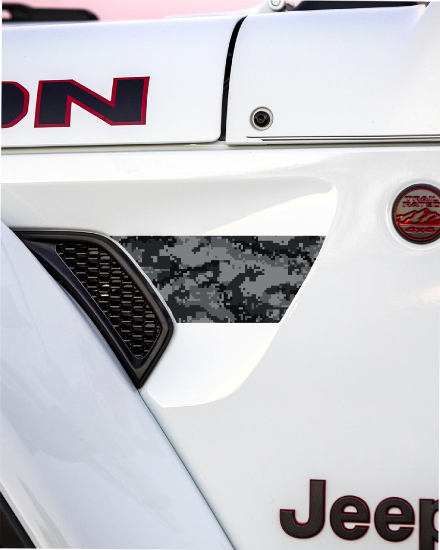 Fender Vent Decal Set | State Flag - fits Wrangler JL & Gladiator JT