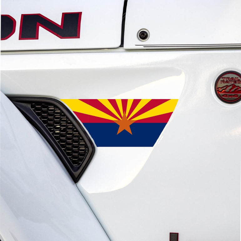 Fender Vent Decal Set | State Flag - fits Wrangler JL & Gladiator JT