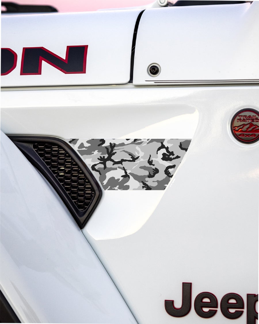 Fender Vent Decal Set | State Flag - fits Wrangler JL & Gladiator JT